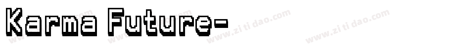 Karma Future字体转换